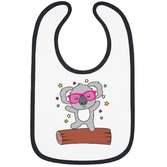 Koala Pet Party Animal Funny Koala Bibs