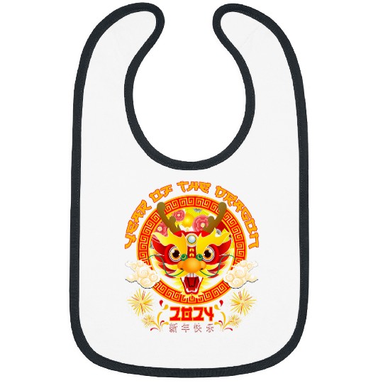 Dragon Pet Lunar New Year Chinese New Year Bibs