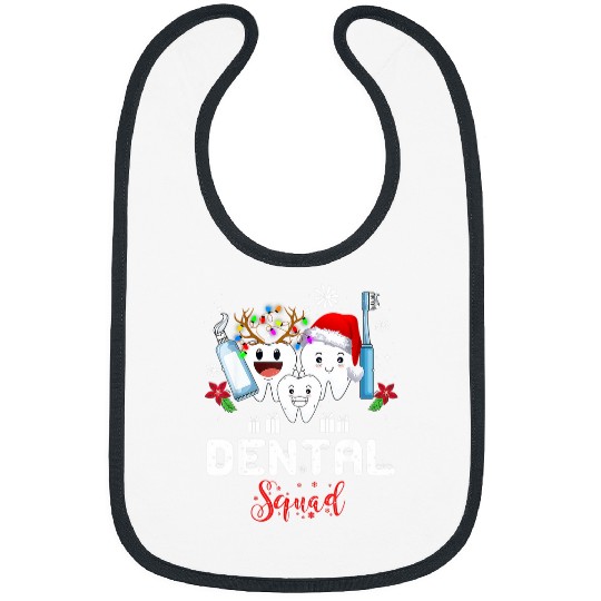 dentists Job Squad dentists Christmas Dental xmass Tooth Brush Bibs