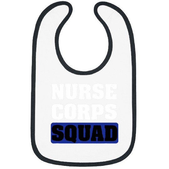 nurses Job Military Nursing Crew of Blue Police for nurses Corps Squad Bibs
