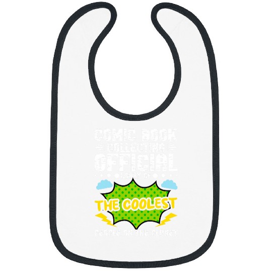Book Fun Comic Book Collecting Comic Book Owner Comics Collector Bibs