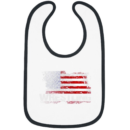 Sport Wrestling USA Flag College Wrestling Amateur Wrestler Bibs