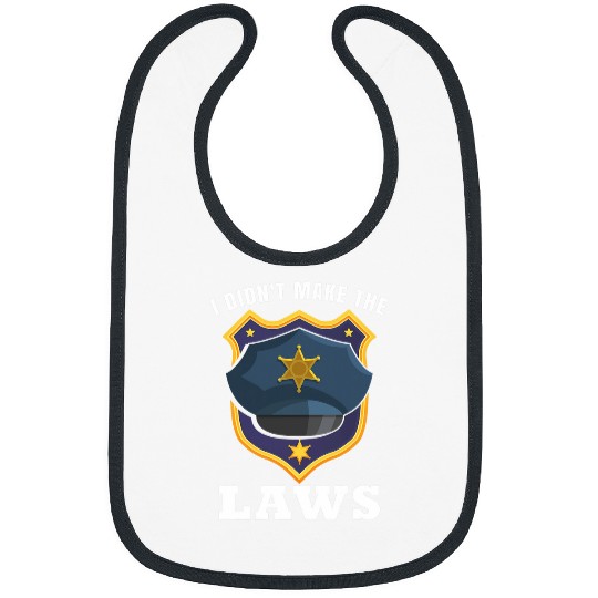 Police Job Funny Cop Police Officer Policeman Law Enforcement Bibs