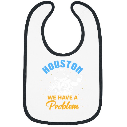 Astronaut Job in Houston Design for proud Houstonian Bibs