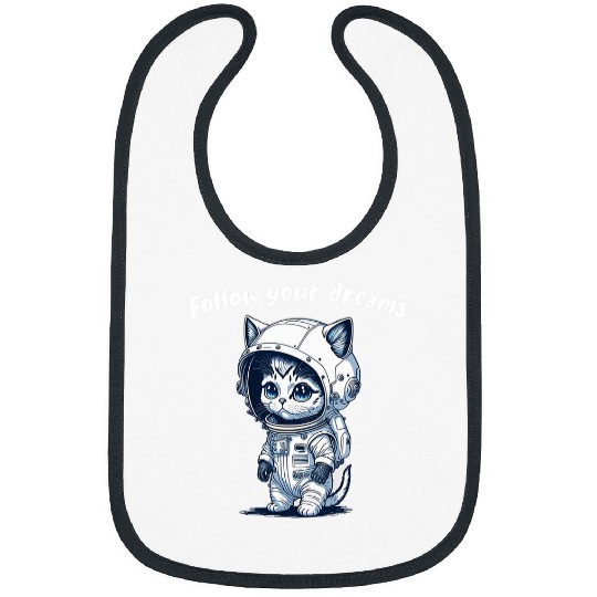 Space Cat A Feline Astronauts Journey Bibs