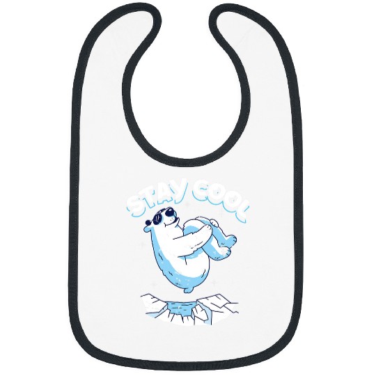 Bear Pet Stay Cool Polar Bear Arctic North Pole Bibs