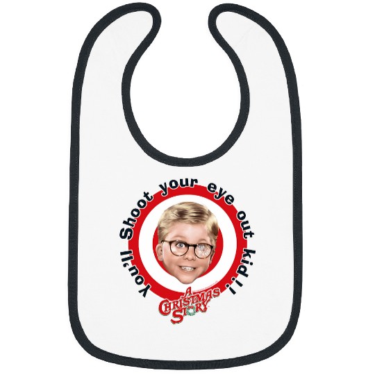 A Christmas Story Shoot Your Eye Out Target Bibs