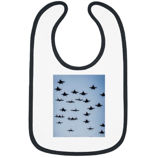 Aircraft Formation Navy Sky Bibs