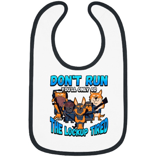 Police Job Law Enforcement Design for a Police Officer 09 Bibs