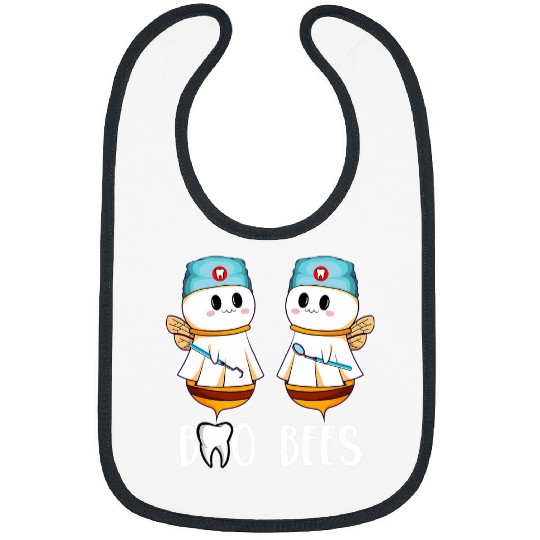 nurses Job boo bees halloween th 2nurses dentists Bibs