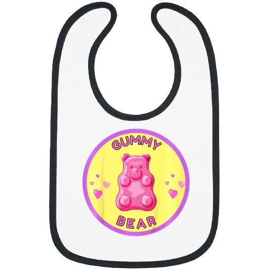 Bear Pet Kids Girls Gummy Bear Cute Candy Kids Gummy Bear Bibs
