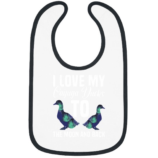 Duck Pet Cayuga Duck Lover Food Enclosure Stuffed Animal Cayuga Duck Bibs