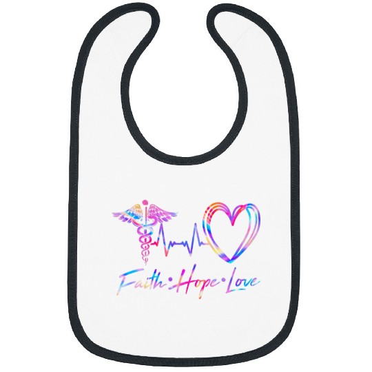 nurses Job Faith Hope Love nurses Doctor Surgeon Bibs
