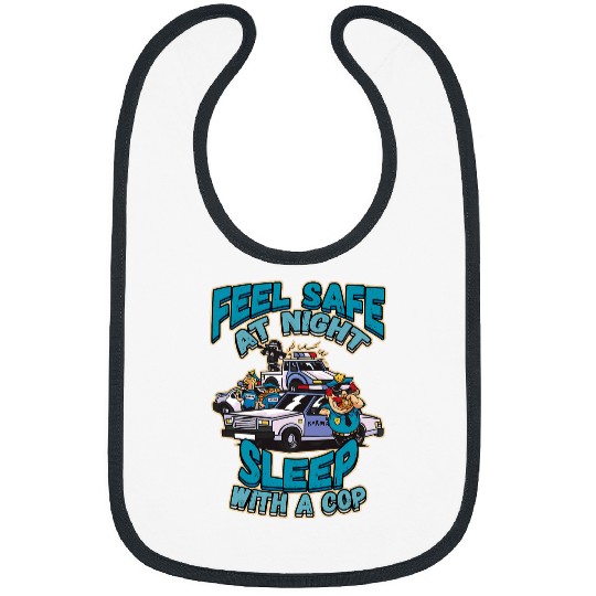 Police Job Law Enforcement Design for a Police Officer 4 Bibs