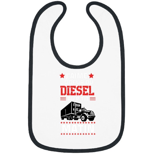 Humour Road Gift for Trucker Driver Heavy Weight Bibs