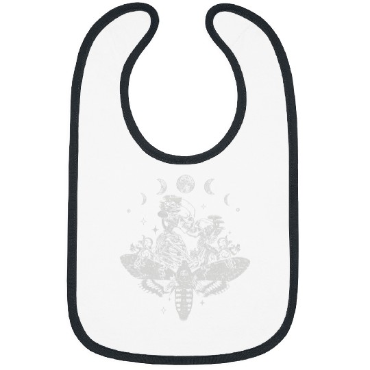 Fairy Grunge Fairycore Aesthetic Skeletons Goth Luna Moth Bibs