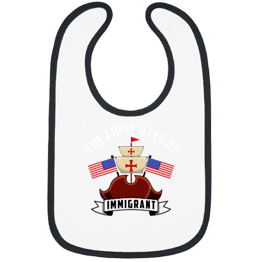 1492 Christopher Columbus Day 4 Bibs