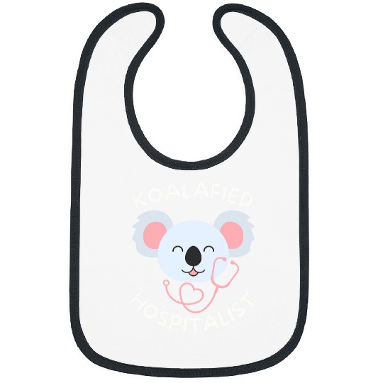 Koala Pet Hospitalist Cute Koala Funny Doctor Pediatrician Bibs
