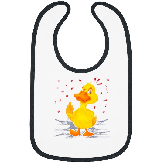Duck Pet Angry Duck Funny Duck Hunting s Duck Bibs