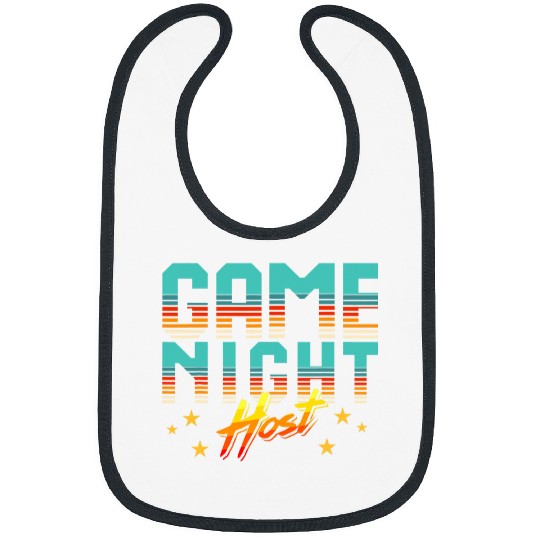 Game Night Host Family Board Game and Trivia Night Bibs