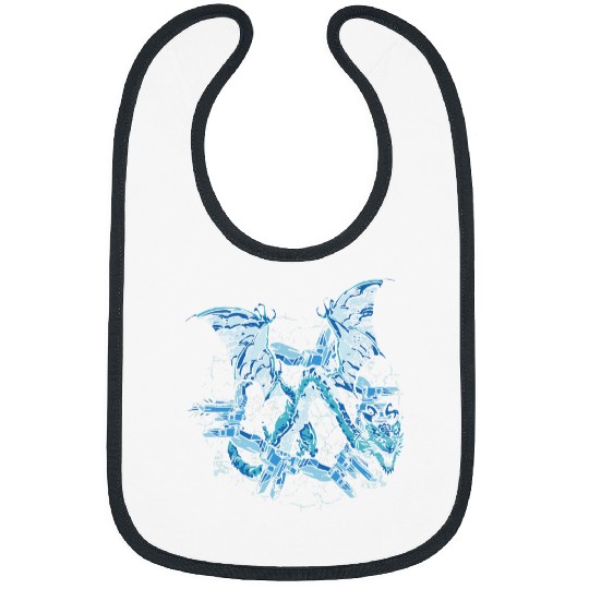 Dragon Pet and Japanese Dragon with Asian Dragon and Ice Dragon 10 Bibs