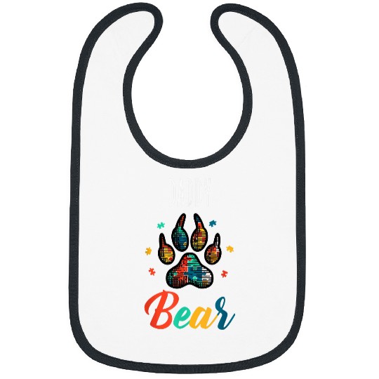 Bear Pet Autism Awareness s I Love Someone With Autism Bear 18 Bibs