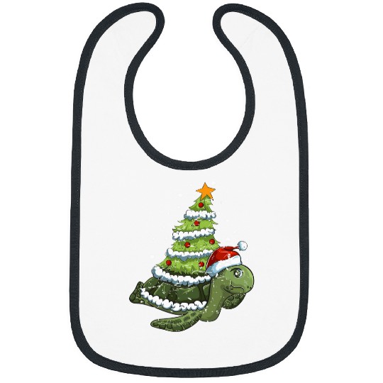 Turtle Pet Christmas Tree Gifts Animal Turtle Bibs