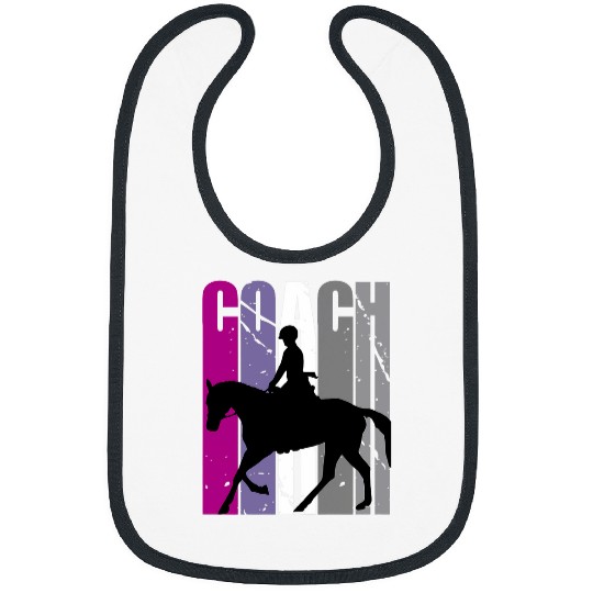 Horse Riding Coachs Instructor Feminine Retro Coaching Bibs
