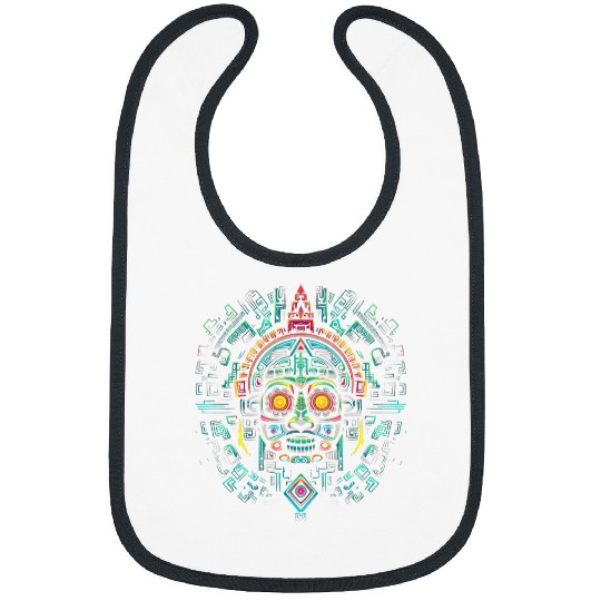 Aztec God Magic Pagan Gothic Inca Maya Halloween 11 Bibs
