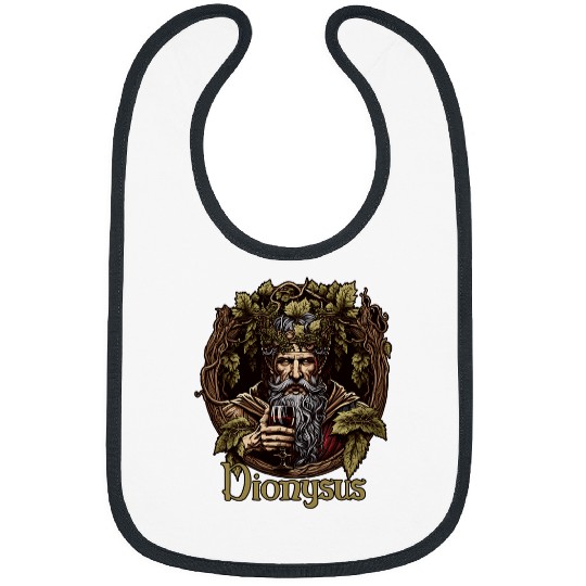 Wines Fun Dionysus Wines Greek God Ancient Greece Mythology Bibs