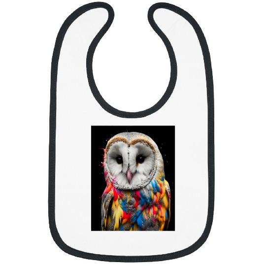 Owl Pet Mystic Contrast Barn Owl Nature s Elegance 4 Bibs