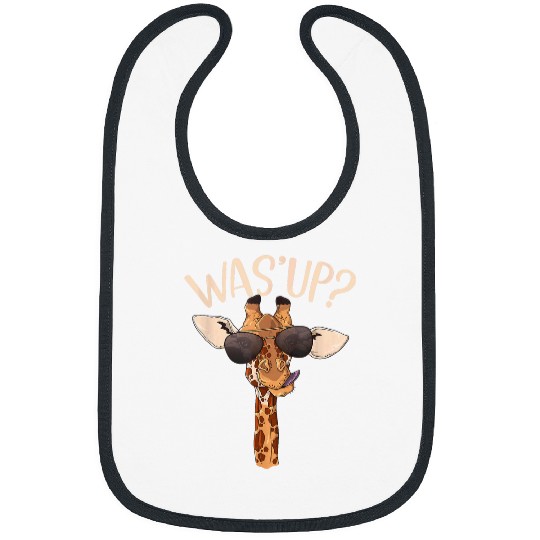 Giraffe Pet Was Up Giraffe Zoo Animal Kingdom Crew Lovers Bibs