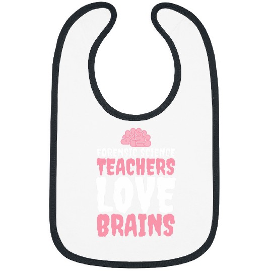 Funny Forensic Science Teacher Halloween Bibs