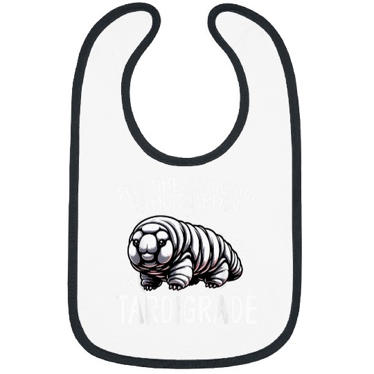Bear Pet Tardigrade Lover Moss Piglets Micro Animal Water Bear 16 Bibs