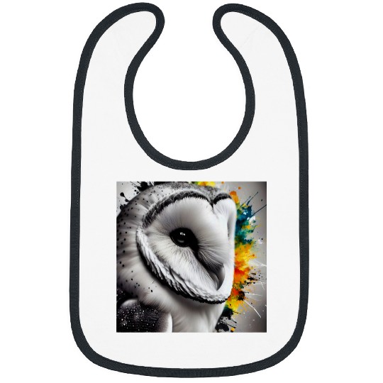 Owl Pet Mystic Contrast Barn Owl Nature s Elegance Wildlife 5 Bibs