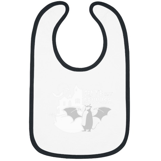 Penguin Pet Cute But Devilish Ladies Men s Penguin Funny Bird Bibs