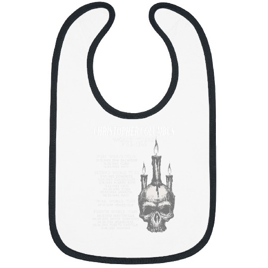 Explorer Christopher Columbus World Tour History Buff Bibs