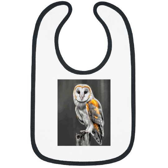 Owl Pet Mystic Contrast Barn Owl Nature s Elegance Wildlife Bibs