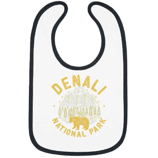 Bear Pet Denali National Park US Alaska Nature reserve Denali Bear 3 Bibs