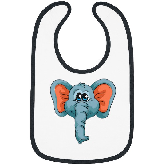 Elephant Pet Face Halloween Costume Funny Lazy DIY Bibs