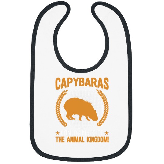 capybaras Pet Comedy Kings Of The Animal Kingdom capybaras 3 Bibs
