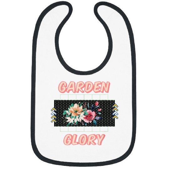 Garden Glory Retro Flower Garden Designs Present Bibs