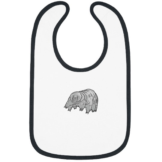 Bear Pet Tardigrade Water Bear In Space Microbiology Funny Science Bibs