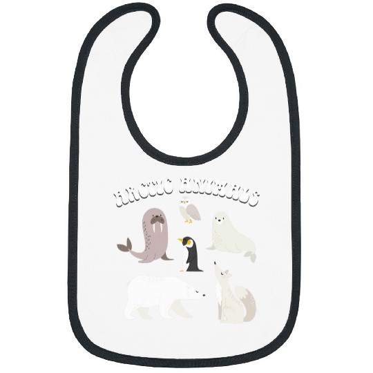 Bear Pet Arctic Animals Arctic Fox Cute Arctic Polar Bear North Pole Bibs