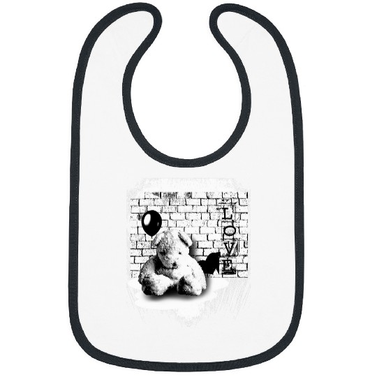 Bear Pet Love Teddy Cuddly Bear Sad Bibs
