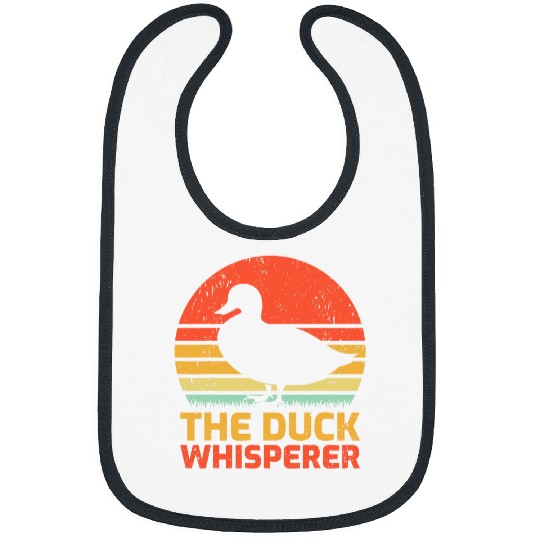 Duck Pet The Duck Whisperer Retro Ducklings Farmer Bibs