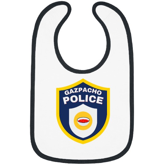 Police Job GAZPACHO POLICE FUNNY PELOSI SOUP MEME HOUSE Bibs