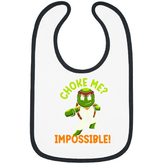 Turtle Pet Choke Me Funny Turtle Brazilian Jiu Jitsu Jujitsu Bibs