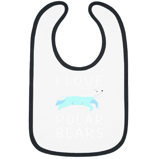 Bear Pet Funny Polar Bear North Pole Polar Bear Love Climate Change 13 Bibs