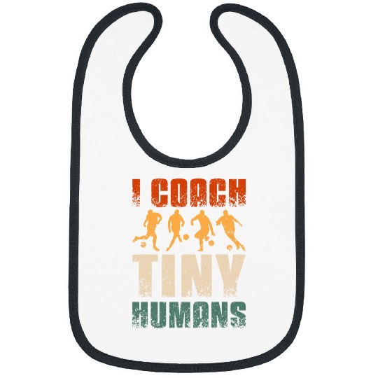 I Coachs tiny humans Soccer coach Bibs